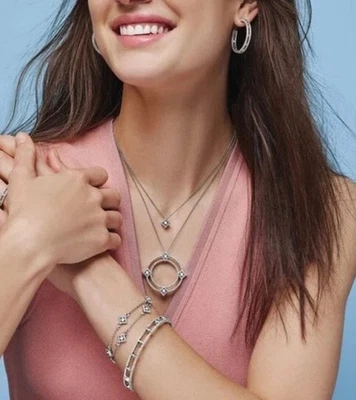 NWT Brighton ILLUMINA DIAMOND RING Crystal Pendant Silver Necklace MSRP $118 - Image 1 of 4