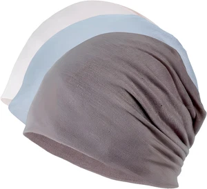 Chemo Kopfbedeckung Damen  3er Pack Mütze Beanie - Bild 1 von 7