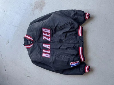 90s Portland Trailblazers Satin Starter Jacket - Image 1 of 3