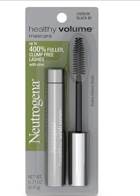 Neutrogena Healthy Volume Lash-Plumping Mascara w/ Olive - #01 Carbon Black - Image 1 of 3