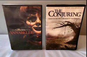 2 DVD Lot The Conjuring & Annabelle- Like New! - Foto 1 di 4