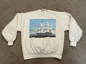 Artwear Collection Vintage 90s Museum Of American Folk Art Sweatshirt XL USA - Picture 1 of 9