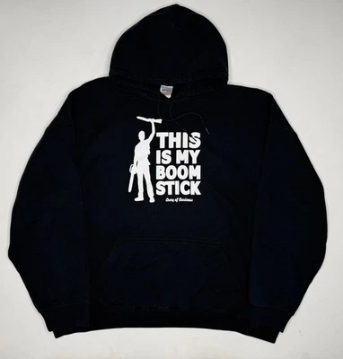Sudadera con capucha vintage Army of Darkness Evil Dead Ash Boom Stick | 3XL Foto 1 de 4