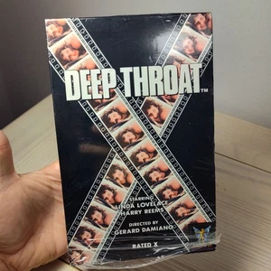 Deep Throat VHS (Arrow Prods. 1990 Original Special Collector's Edition Big Box - Picture 1 of 5