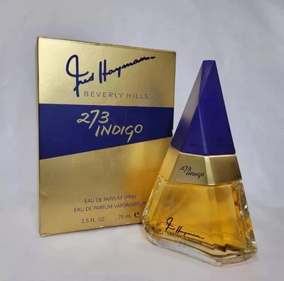 Fred Hayman 273 INDIGO 2,5 oz eau de parfum spray para mujer, DE COLECCIÓN, 100 % AUTÉNTICO, SELLADO, Foto 1 de 2