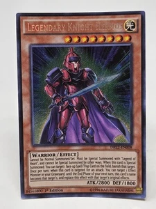 1 x Legendary Knight Hermos - DRL2-EN008 - Secret Rare - 1st Edition - Picture 1 of 2