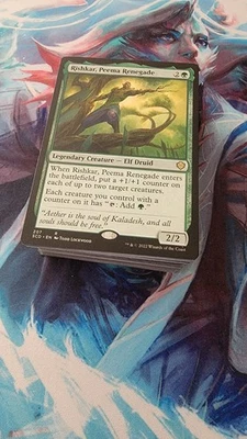Rishkar, Peema Renegade Custom Commander Deck MTG Near Mint - Image 1 of 4