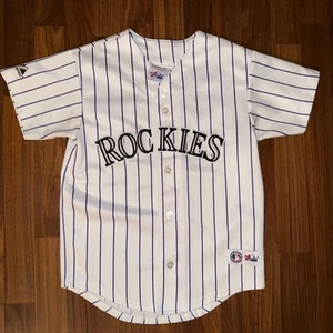 Todd Helton. Montañas Rocosas de Colorado. Majestuoso. Jersey YOUTH Talla M - Imagen 1 de 8
