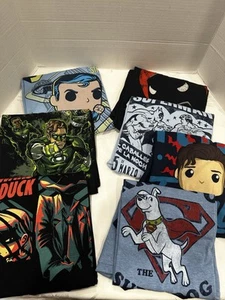Funko Pop Collector Corps DC T-Shirt Lot Of (7)X-Small Lškš„š„ - Picture 1 of 9