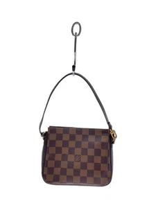 LOUIS VUITTON Pouch Toulouse Makeup_Damier Eben_BRW PVC Brown Total Pattern - Picture 1 of 6