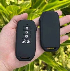 KIA Key Fob Cover - Black Silicone suits EV6 Sportage, Rio, Seltos, Cerato, C... - Picture 1 of 5