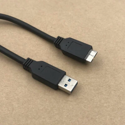 1.6FT USB 3.0 CABLE CORD FOR WD My Passport & My Book External HDD Hard Drive - Image 1 of 4