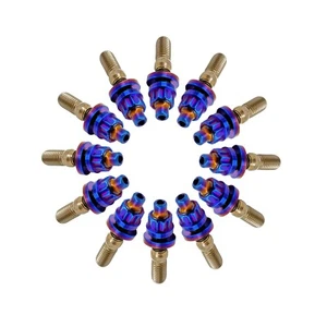 Rison Titanium Exhaust Manifold Stud Kit for Volvo Honda Acura M8x1.25x65mm 1PCS - Picture 1 of 12