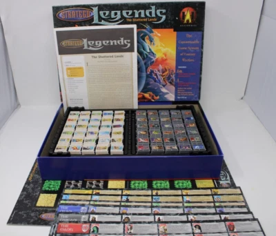 Vintage 1999 Stratego Legends The Shattered Lands Board Game - 100% Complete - Image 1 of 4