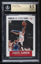 2015-16 Panini NBA Hoops James Harden #3 BGS 9.5 GEM MINT