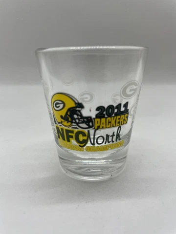 Green Bay Packers 2011 NFC North Division Champions Shot Glass Cover