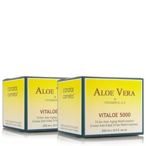 Canarias Cosmetics Aloe Vera Vitaloe 5000 Antiage Cream Doppelpack (2 x 250 ml)