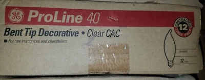 GE Decorative Light Bulbs,  (12 Pack) - Image 1 of 4