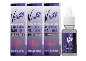 Vite 20 Nail Gel Kills Fungus 15 ml/0.5 oz (3 Pieces) - Picture 1 of 1