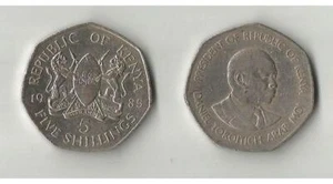 Set of 35 Kenyan KM23 (Circulated) 5 Shillings Coins from Kenya! ๐ฐ๐ช - Picture 1 of 1