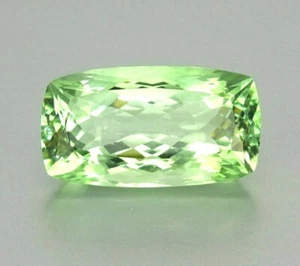 Shola Genuine 28.97 Ct Natural Green Prasiolite (Green Amethyst) - Picture 1 of 2