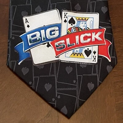 Corbata para hombre World Poker Tour 2005 100 % poliéster hecha en China Foto 1 de 4