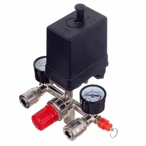 Kompressorschalter Druckschalter Manometern Regelventil Regler Kupplungen 400V - Bild 1 von 10