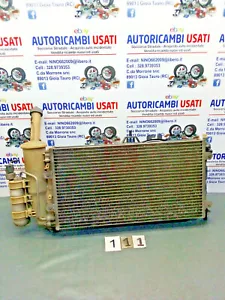 GRUPPO RADIATORI COMPLETO FIAT PUNTO 188 1.2B 99-03 VENTOLA NON FUNZIONANTE - Imagen 1 de 5