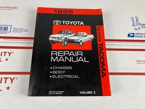 95 1995 Toyota Tacoma FSM Factory Service Manual Repair Guide Volume 2 only OEM - Picture 1 of 18