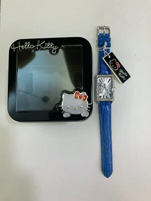 OROLOGIO HELLO KITTY DONNA  REF. ZR24556 AZZURRO - NUOVO- - Immagine 1 di 3
