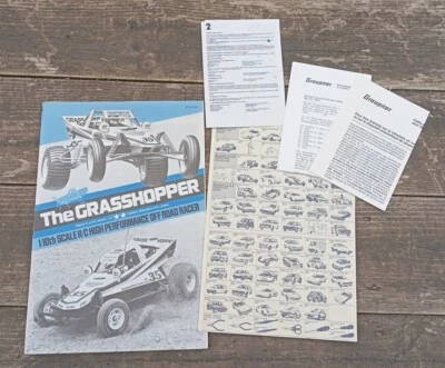 Notice De Montage Tamiya Grasshopper 5843 i - Photo 1/4