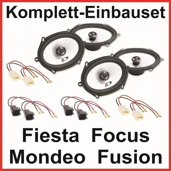 Lautsprecher Ford Fiesta Focus Mondeo Fusion ALPINE SXE-5725S vorne und hinten - Bild 1 von 1