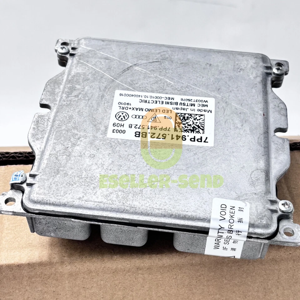 7PP941572BB Headlight Lamp Control Unit LED Module Ballast for Porsche Cayenne - Image 1 of 3
