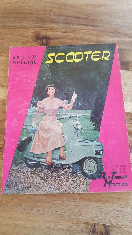 revue technique motocycliste spécial scooter n°83 juillet-août 1954 - Photo 1/1