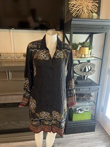 Abito camicia stile western DESIGUAL J nuovo con etichetta taglia 42/8 - Foto 1 di 11