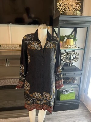 Новый с Ярлыками DESIGUAL J западный стиль рубашка платье размер 42/8 - Изображение 1 из 4