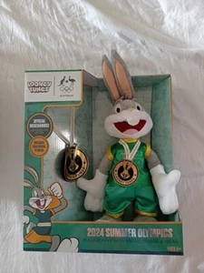 2024 Paris Olympic Games Team Australia LIMITED ED Bugs Bunny Gold Medal Plush - Bild 1 von 10