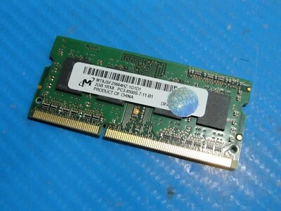 Apple A1286 Laptop Micron 2GB Memory PC3-8500S-7-11-B1 MT8JSF25664HZ-1G1D1 #1 - Image 1 of 3