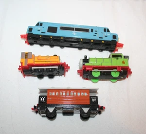 Vintage (4) Thomas Tank Engine & Friends Diecast Magnetic Trains Ertl Lot 13 1990's - Bild 1 von 9