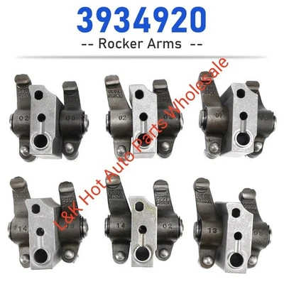 6* Intake Exhaust Rocker Arms Support Set for Cummins Dodge 5.9L 12V 3934920 F8 - Image 1 of 4