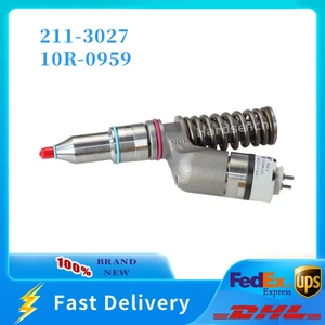 211-3027 Common Rail Fuel Injector 10R-0959 for CAT 3406E 3456 SR4 Diesel Engine - Picture 1 of 6