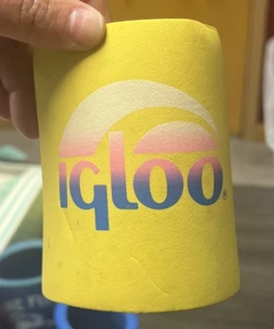 Vintage IGLOO Gelb Koozie - Bild 1 von 1