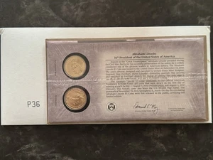 2/TWO 2010 P & D US Mint Lincoln Presidential $1 Coin Cover Set Ist Day Minting - Picture 1 of 15