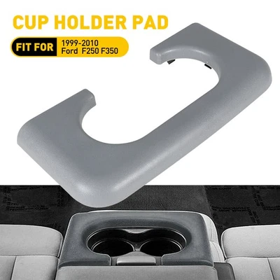 Center Console Cup Holder Pad Waterproof For 1999-2010 Ford F250 F350 2000 2002 - Image 1 of 4
