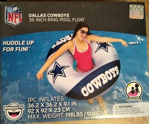 Dallas Cowboys Pool Float Neu aufblasbares Floß 36" NFL Schwimmring Schlauch Neu im Karton Neu in Verpackung - Bild 1 von 2