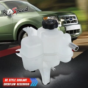 Coolant Overflow Reservoir Tank w/Cap for 01-06 Ford Escape/Mercury Mariner 3.0L - Picture 1 of 6