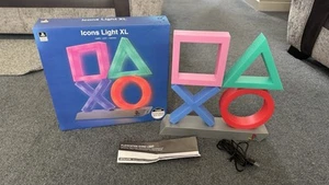 PlayStation Icons Light XL By Paladone, Official Licensed Product. Sony PlaySta - Picture 1 of 15