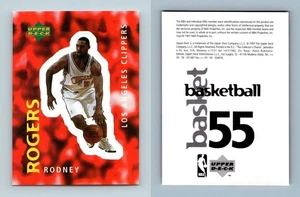 Rodney Rogers - Clippers #55 Basketball 1997-8 Upper Deck Sticker - Picture 1 of 1
