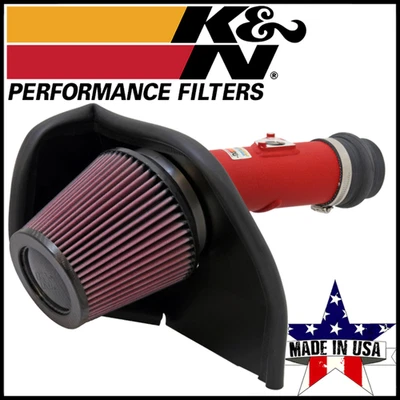 K&N Typhoon Cold Air Intake System fits 2008-2014 Subaru Impreza WRX STi 2.5L - Image 1 of 4