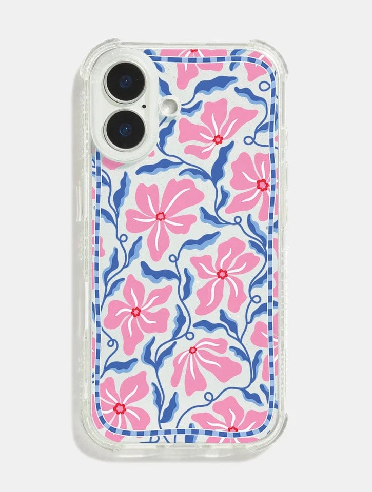 Floral Mosaic Shock iPhone Case - Image 1 of 1
